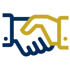 Icône poignée de main